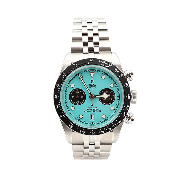 Tudor Black Bay Chrono “Flamingo Blue” – Ref. 79360N-0024
