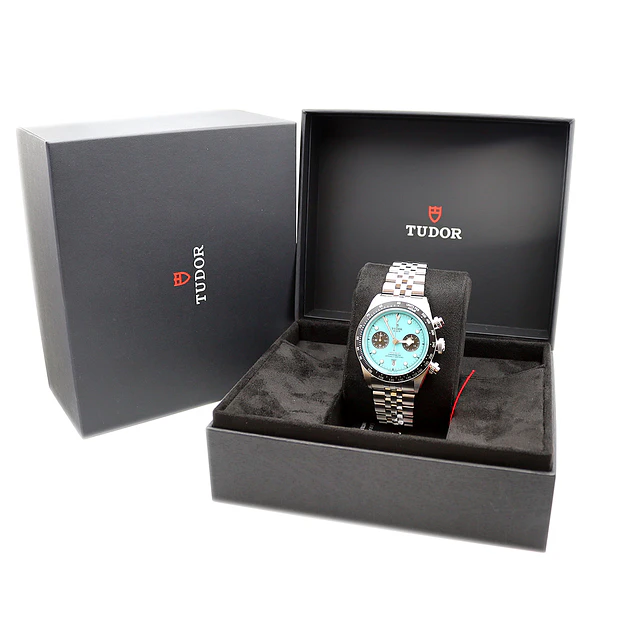 Tudor Black Bay Chrono “Flamingo Blue” – Ref. 79360N-0024