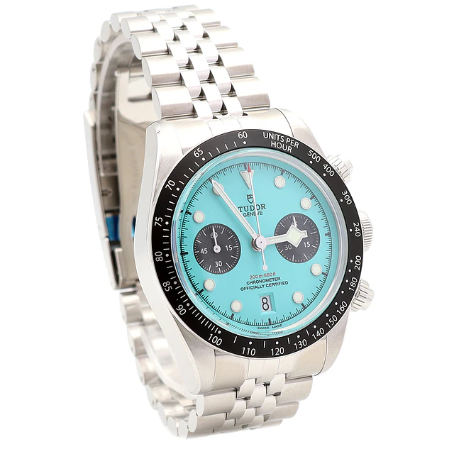 Tudor Black Bay Chrono “Flamingo Blue” – Ref. 79360N-0024