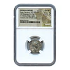Império Romano – Septímio Severo (193–211 d.C.) – Denário AR – NGC Ch VF