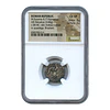 República Romana – M. Scaurus & P. Hypsaeus – Denário AR – c. 58 a.C. – NGC Ch VF