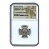 Império Romano – Faustina II (147–175/176 d.C.) – Denário AR – Emissão Póstuma – NGC XF