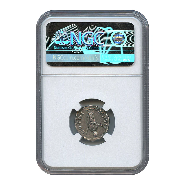 Império Romano – Marco Aurélio – Denário AR – 161–180 d.C. – NGC XF