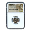 Império Romano – Augusto – Denário AR – 27 a.C.–14 d.C. – NGC Choice Fine