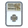 Império Romano – Septímio Severo – Denário AR – 193–211 d.C. – Neptuno com Tridente – NGC XF