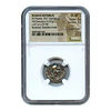 República Romana – M. Plaetorius M.f. Cestianus – Denário AR – c. 67 ou 57 a.C. – NGC Choice XF