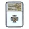 Império Romano – Adriano – Denário AR – 117–138 d.C. – NGC Choice XF – Fine Style