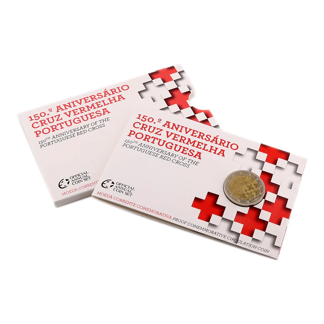 Proof - 2.00 Euros 150º Aniversário Cruz Vermelha Portuguesa 2015