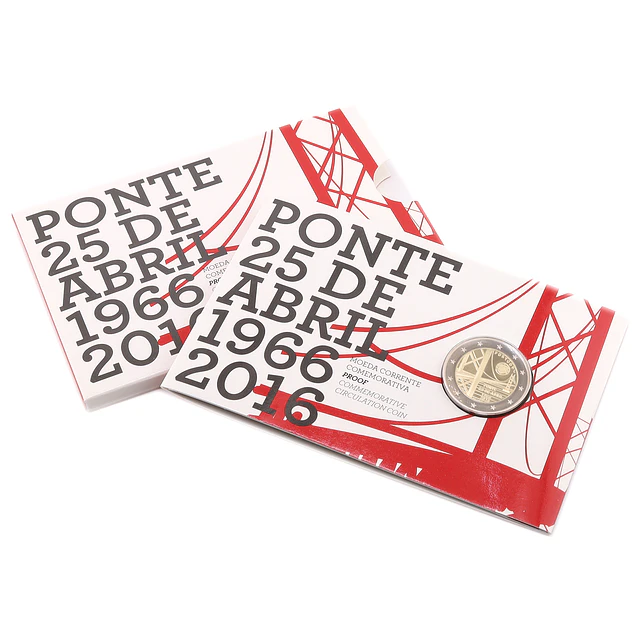 Proof - 2.00 Euros Ponte 25 de Abril 1966-2016