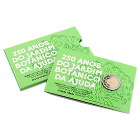 Proof - 2.00 Euros 250 Anos Jardim Botânico 2018
