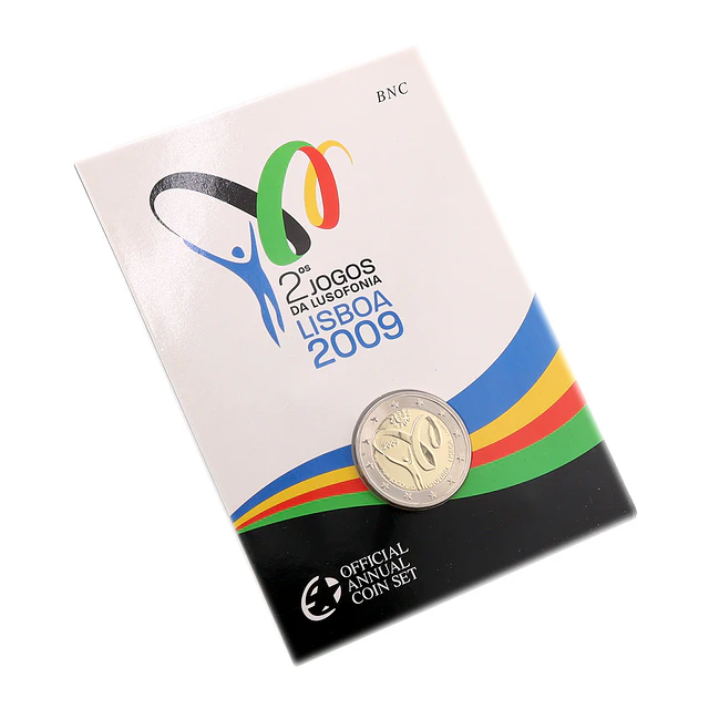 BNC - 2.00 Euros Jogos Lusofonia de Lisboa 2009