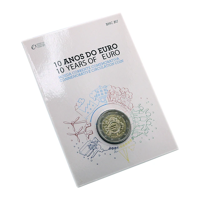BNC - 2.00 Euros 10º Aniversário do Euro 2012