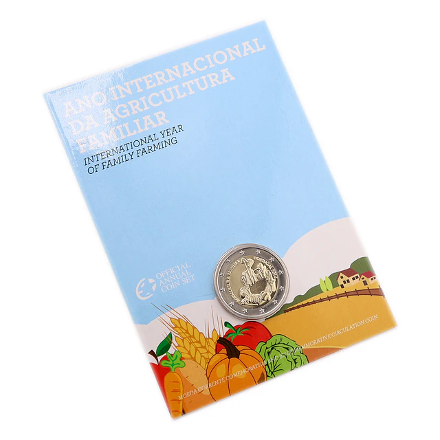 BNC - 2.00 Euros Ano internacional da Agricultura Familiar 2014