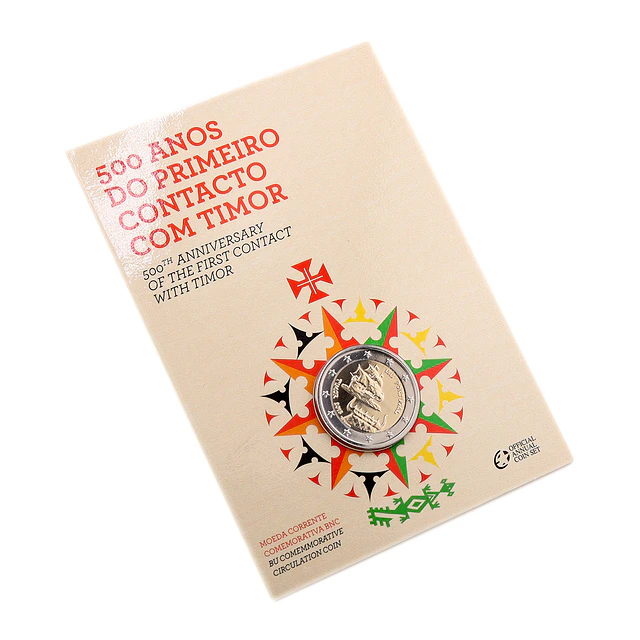 BNC - 2.00 Euros 500 Anos do 1º Contacto com Timor 2015