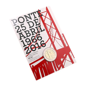BNC - 2.00 Euros Ponte 25 de Abril 1966-2016