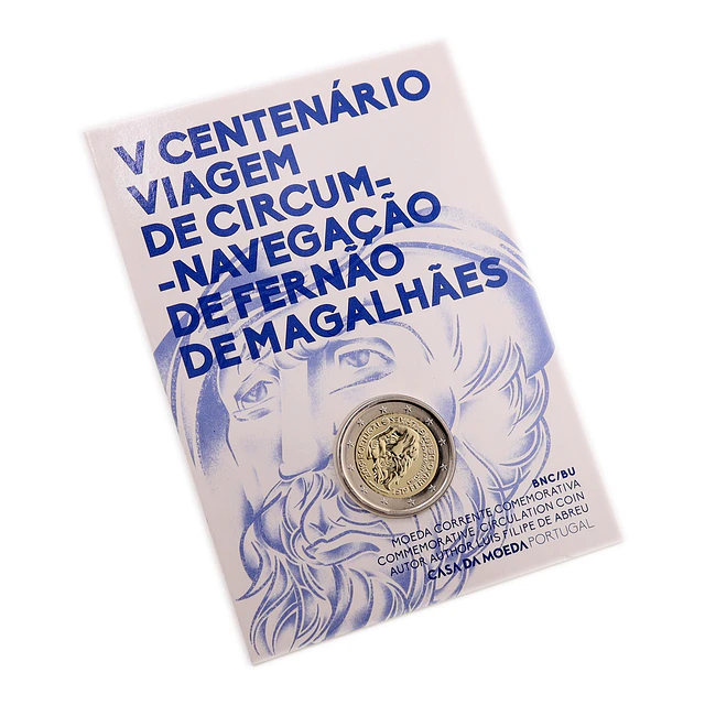 BNC - 2.00 Euros 500 Anos de Fernão Magalhães 2019