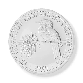 Austrália – 30 Dollars 1994 Kookaburra – 1 Kg Prata .999 