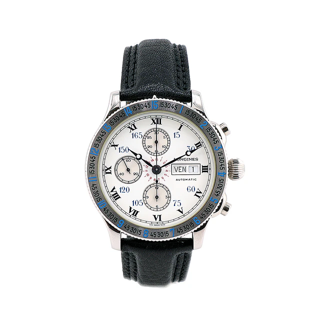 Longines Heritage Lindbergh Hour Angle – Ref. 674.52.32 – NOS – Full Set