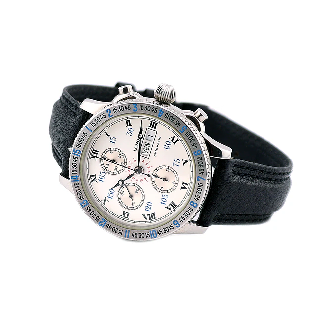 Longines Heritage Lindbergh Hour Angle – Ref. 674.52.32 – NOS – Full Set