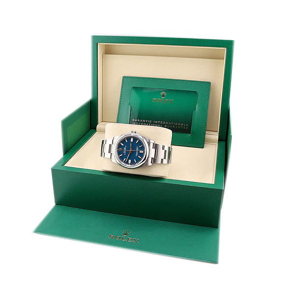 Imagem 11 de Rolex Oyster Perpetual 36 – Ref. 126000 – Med Blue – (2026)