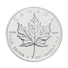 Canadá - 5 Dollars 1995 1Oz Prata 