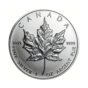 Canadá - 5 Dollars 2011 1Oz Prata  