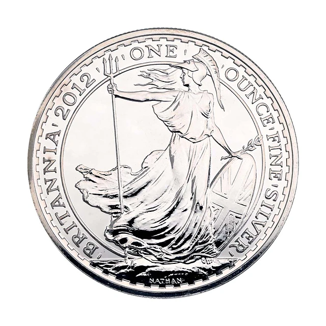 UK Britannia 2 Pounds 2012 1 Oz Prata 