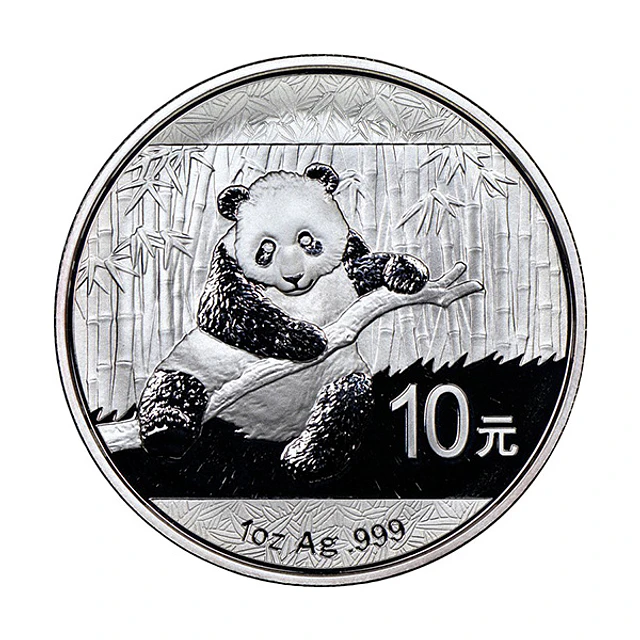 China - 10 Yuan 2014 Prata  