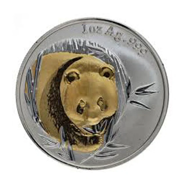China - 10 Yuan 2003 1Oz Prata 