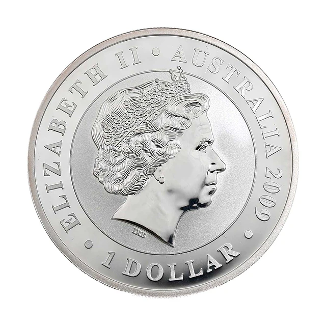 Austrália - 1 Dollar Koala 2009 1Oz Prata 
