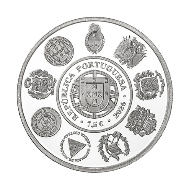 Prata-Proof –  Portugal – 7,50 Euros – Aqueduto das Águas Livres 2026