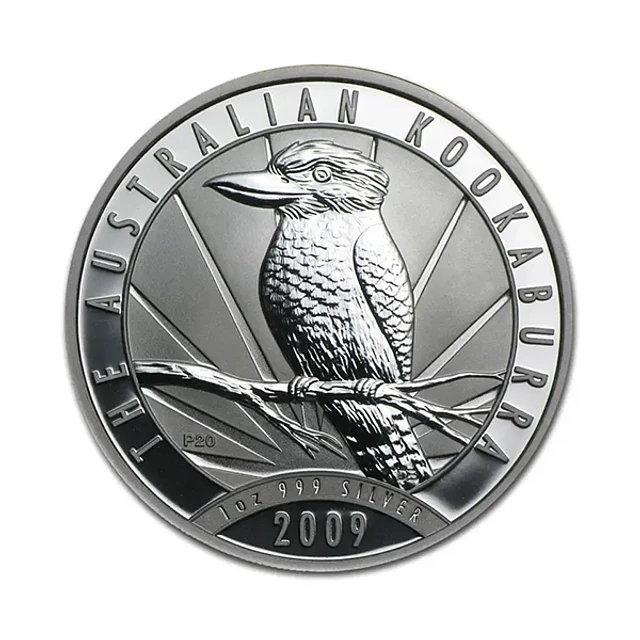 Austrália - 1 Dollar Kookaburra 2009 1Oz Prata 