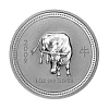 Austrália - 1 Dollar Oz Prata Série Lunar Ano do Búfalo 2009