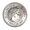 Austrália - 1 Dollar Oz Prata Série Lunar Ano do Búfalo 2009