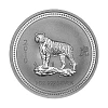Austrália - 1 Dollar Oz Prata Série Lunar Ano do Tigre 2010