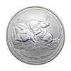 Austrália - 1 Dollar Oz Prata Série Lunar Ano do Rato 2008 