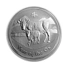 Austrália - 1 Dollar Oz Prata Série Lunar Ano do Búfalo 2009