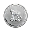 Austrália - 2 Dollars 2 Oz Prata Série Lunar Ano do Tigre 2010