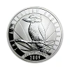 Austrália - 2 Dollars Kookaburra 2009 2Oz Prata 