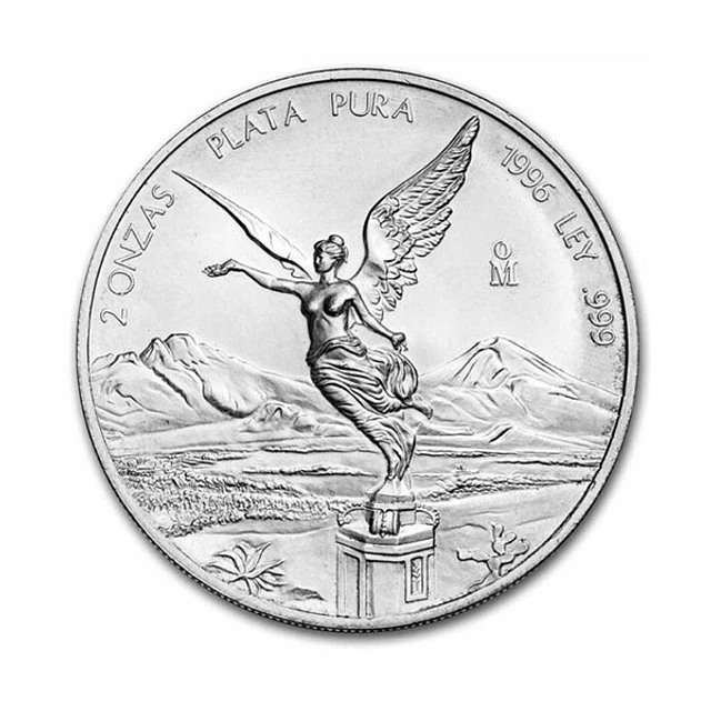 México - 2 Oz Prata 1996 