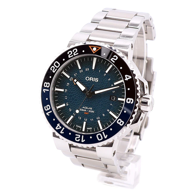 Oris Aquis GMT – Ref. 01 798 7754 4175 – Automático 