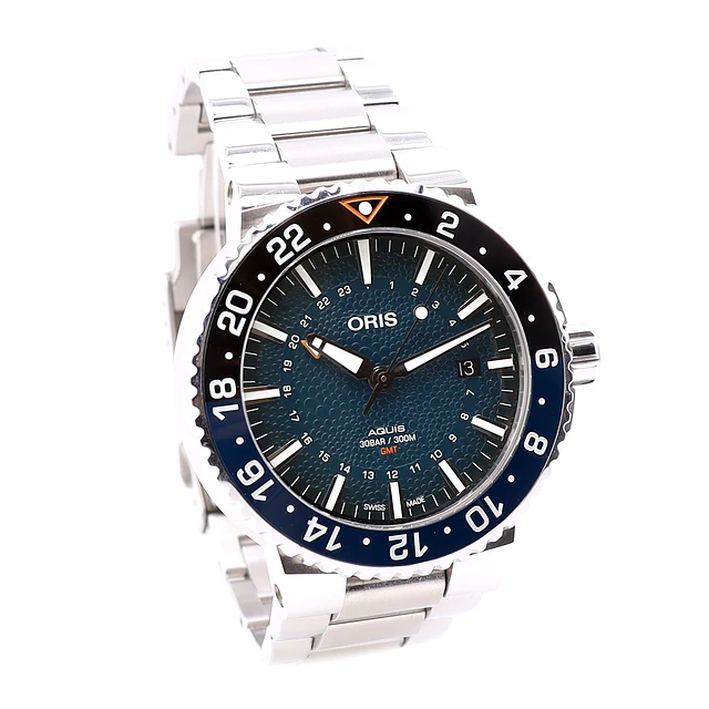 Oris Aquis GMT – Ref. 01 798 7754 4175 – Automático 