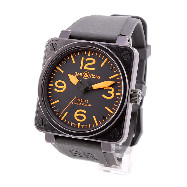 Bell & Ross BR 01-92 – Ref. BR0192-SO Edição Limitada 250 Unidades
