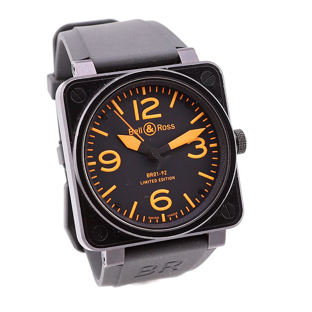 Bell & Ross BR 01-92 – Ref. BR0192-SO Edição Limitada 250 Unidades