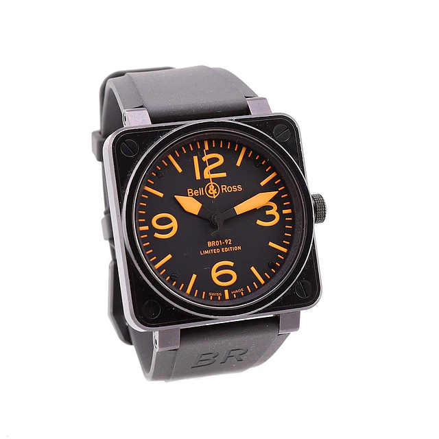 Bell & Ross BR 01-92 – Ref. BR0192-SO Edição Limitada 250 Unidades