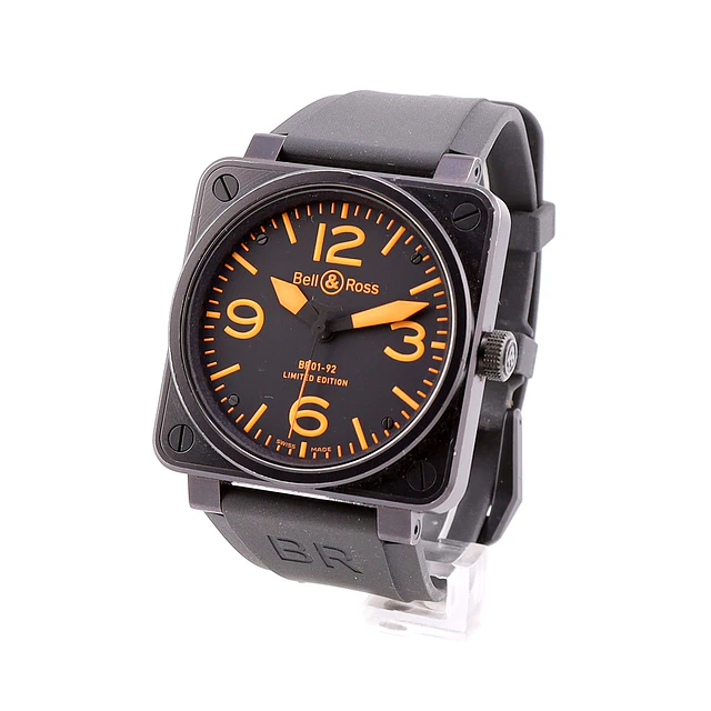Bell & Ross BR 01-92 – Ref. BR0192-SO Edição Limitada 250 Unidades