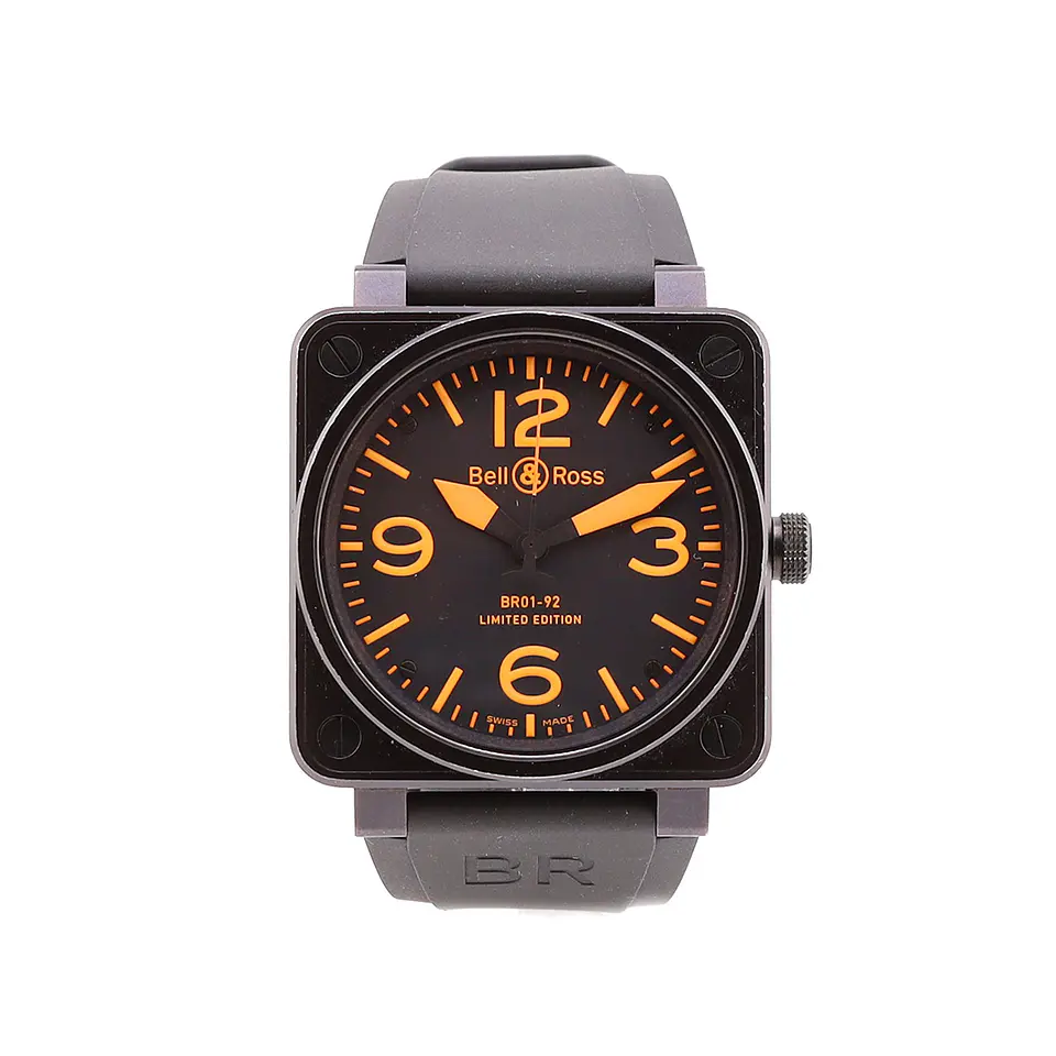 Bell & Ross BR 01-92 – Ref. BR0192-SO Edição Limitada 250 Unidades