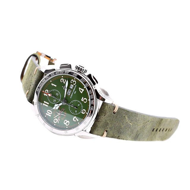 Cuervo y Sobrinos Rough Riders Emilio Carranza Chronograph – Ref. 3201.1RRG
