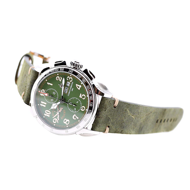 Cuervo y Sobrinos Rough Riders Emilio Carranza Chronograph – Ref. 3201.1RRG