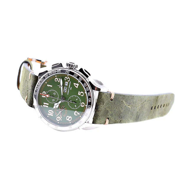 Cuervo y Sobrinos Rough Riders Emilio Carranza Chronograph – Ref. 3201.1RRG